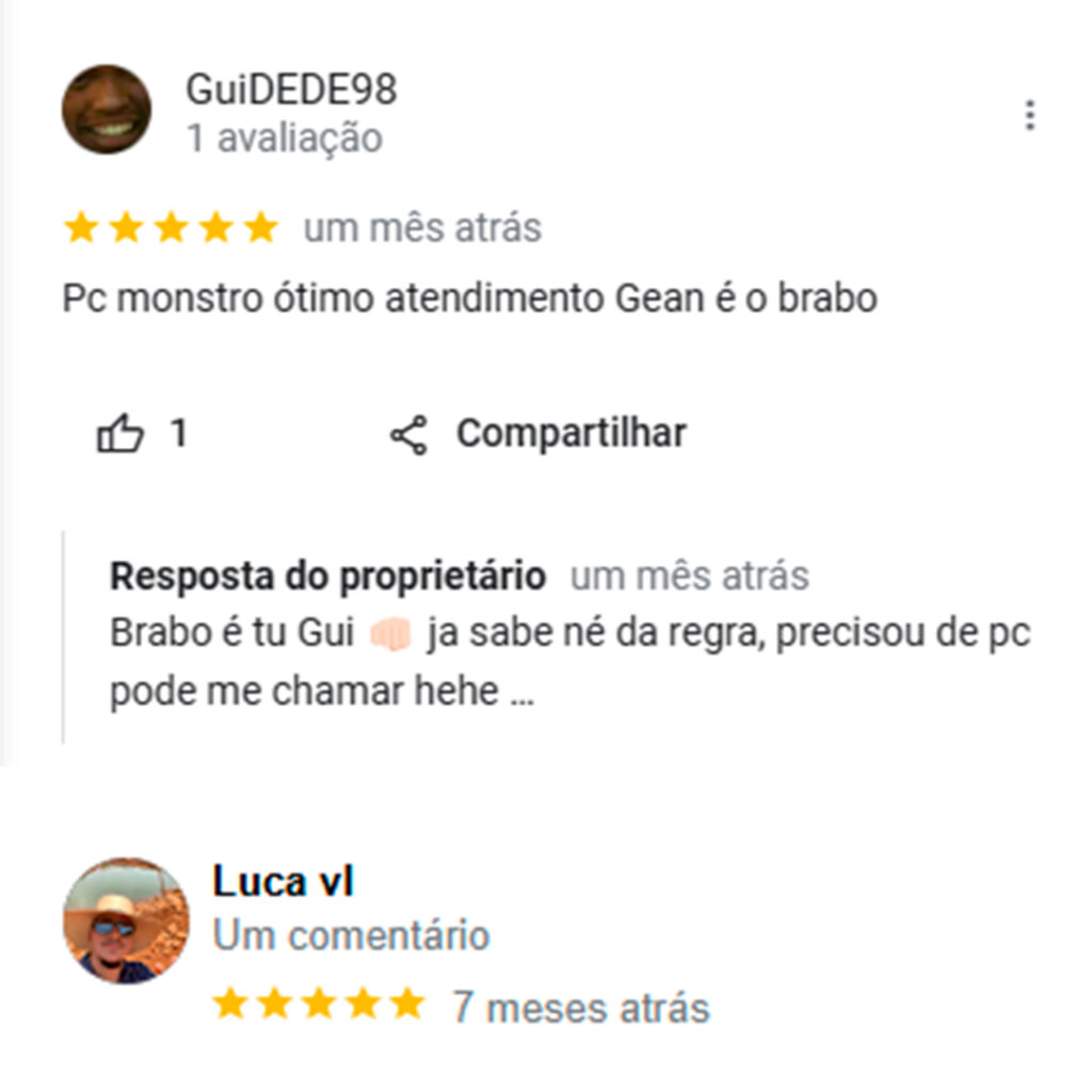 5 estrelas